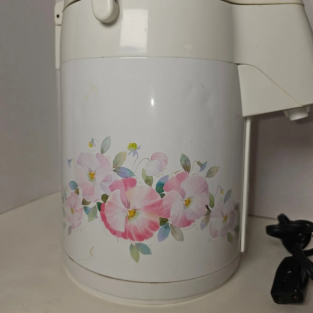 Zojirushi‎ Electric Air Pot Floral Water Boiler Warmer 2.2L Japan Cottagecore